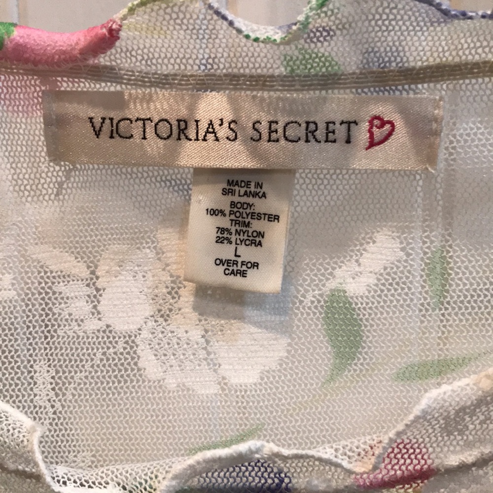 ❤️Gorgeous Vintage VICTORIA’S SECRET lounge wear❤️swimsuit cover up - Picture 4 of 16